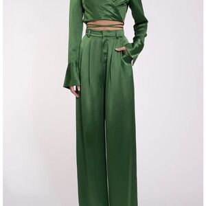 NONCHALANT Paris Pant - Green